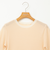 シアー配色トリミング半袖Tシャツ