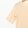 シアー配色トリミング半袖Tシャツ