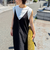 ウォッシャブルカットジャガードキャミワンピース