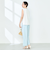 《セットアップ対応》ツイルキーネックブラウス