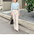 《アンサンブル対応/手洗い可能》綿ポリノースリーブプルオーバーニット