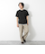 【IRM】《吸水速乾/UVカット》ワッフルフェイクレイヤードTee 25SS