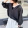 シアーフードシャツ