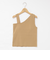 ◇【WEB限定】アシンメトリーカップ付きタンクトップ