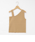 ◇【WEB限定】アシンメトリーカップ付きタンクトップ