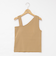 ◇【WEB限定】アシンメトリーカップ付きタンクトップ