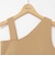 ◇【WEB限定】アシンメトリーカップ付きタンクトップ