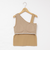 ◇【WEB限定】アシンメトリーカップ付きタンクトップ