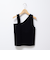 ◇【WEB限定】アシンメトリーカップ付きタンクトップ