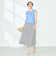 《セットアップ対応》撥水ストレッチタフタタックブラウス