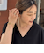 【grace grace/グラスグラス】【PR林☆別注アイテム】ビジューロングピアス