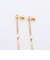 【grace grace/グラスグラス】【PR林☆別注アイテム】ビジューロングピアス