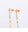 【grace grace/グラスグラス】【PR林☆別注アイテム】ビジューロングピアス