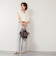 割繊Vネックブラウス