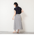 割繊Vネックブラウス