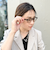ウェリントン型サングラス