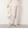 《セットアップ対応》ウォッシャブル強撚タックパンツ