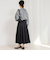 【追加】ウォッシャブルタフタタックフレアスカート
