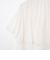 割繊ケープ風ギャザーブラウス