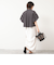 ラッフルスリーブブラウス