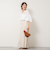◇【WEB限定カラーあり】シアーラミー袖バルーンブラウス