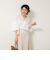 ◇【WEB限定カラーあり】シアーラミー袖バルーンブラウス