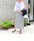 ◇【WEB限定カラーあり】シアーラミー袖バルーンブラウス