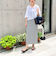 ◇【WEB限定カラーあり】シアーラミー袖バルーンブラウス