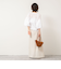 ◇【WEB限定カラーあり】シアーラミー袖バルーンブラウス