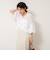 ◇【WEB限定カラーあり】シアーラミー袖バルーンブラウス