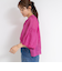 ◇【WEB限定カラーあり】シアーラミー袖バルーンブラウス