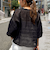 ◇【WEB限定カラーあり】シアーラミー袖バルーンブラウス