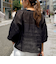 ◇【WEB限定カラーあり】シアーラミー袖バルーンブラウス