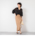 ◇【WEB限定カラーあり】シアーラミー袖バルーンブラウス