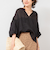 ◇【WEB限定カラーあり】シアーラミー袖バルーンブラウス