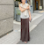 《アンサンブル対応》シアーワッフルヘンリーノースリーブ2WAYプルオーバーカットソー