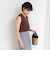 《アンサンブル対応/手洗い可能》マルチファンクション総針ノースリーブプルオーバーニット