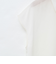 裾リブサテンシフォンフレンチシャツ