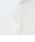 裾リブサテンシフォンフレンチシャツ
