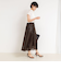 シアーチンツタックスカート