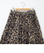 《セットアップ対応》レオパードロングスカート