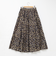 《セットアップ対応》レオパードロングスカート