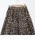 《セットアップ対応》レオパードロングスカート