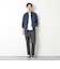《セットアップ対応》ストレッチコーデュロイ ストレッチ ジップシャツ ブルゾン 25AW