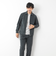 《セットアップ対応》ストレッチコーデュロイ ストレッチ ジップシャツ ブルゾン 25AW