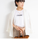 シルケット天竺フロッキーロゴTシャツ