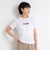 シルケット天竺フロッキーロゴTシャツ