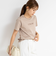 シルケット天竺フロッキーロゴTシャツ