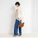 《手洗い可能》レース刺繍7分袖ボレロ