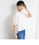 ドットシアーパフスリーブカットソー